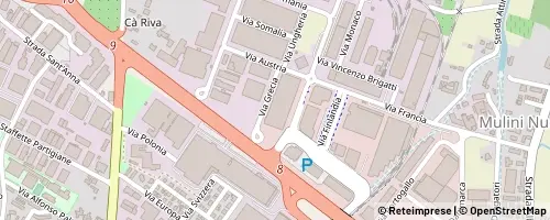 Mappa Módena