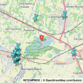 Mappa Via Albone, 41011 Campogalliano MO, Italia (3.25769)