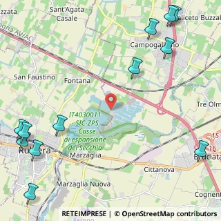 Mappa Via Albone, 41011 Campogalliano MO, Italia (3.50083)