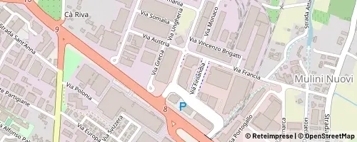Mappa Módena