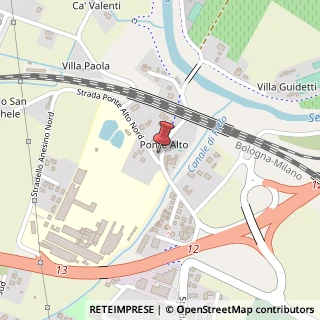 Mappa Strada Nazionale per Carpi Centro, 385, 41123 Carpi, Modena (Emilia Romagna)