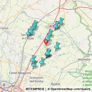 Mappa Via Franchini, 40051 Malalbergo BO, Italia (6.36125)