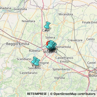 Mappa Via Renato Fucini, 41122 Modena MO, Italia (6.14818)