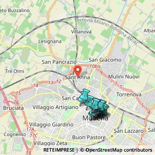 Mappa Via Ernesto Maranesi, 41122 Modena MO, Italia (2.3595)