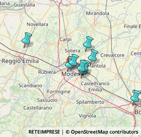 Mappa Via Ernesto Maranesi, 41122 Modena MO, Italia (16.76091)