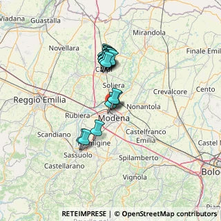 Mappa Via Francesco Fiorentino, 41122 Modena MO, Italia (11.342)