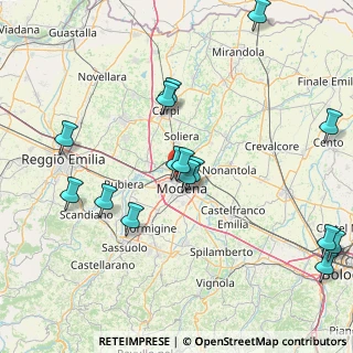 Mappa Via Ernesto Maranesi, 41122 Modena MO, Italia (18.564)