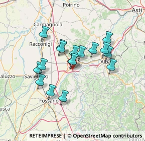 Mappa SP Cherasco - Bra, 12062 Bra CN (11.64412)