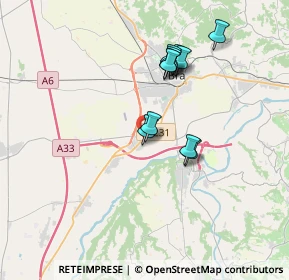 Mappa Via Piave, 12062 Cherasco CN, Italia (3.04818)