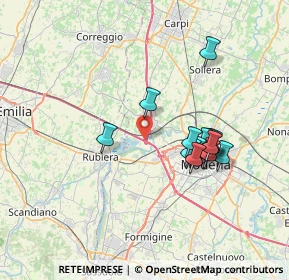 Mappa E35, 41011 Reggio nell'Emilia RE, Italia (6.40067)