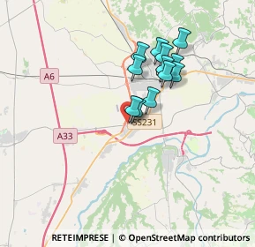 Mappa Via Carlo Cattaneo, 12062 Cherasco CN, Italia (2.79583)