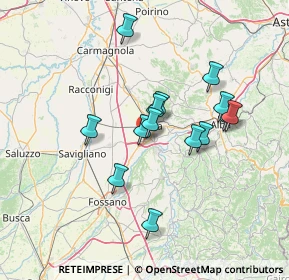 Mappa Via Carlo Cattaneo, 12062 Cherasco CN, Italia (12.17286)