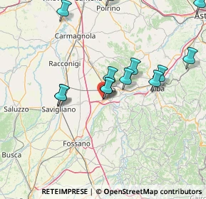 Mappa Via Carlo Cattaneo, 12062 Cherasco CN, Italia (15.42615)