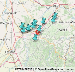 Mappa 12055 Alba CN, Italia (10.05417)