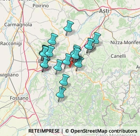 Mappa 12055 Alba CN, Italia (9.3455)