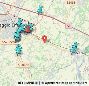 Mappa Via Lelio E Fausto Socini, 42122 Masone RE, Italia (4.71)
