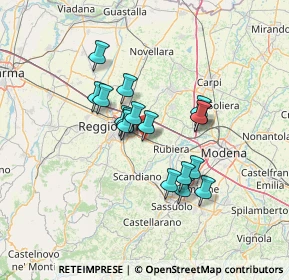 Mappa Via Lelio E Fausto Socini, 42122 Masone RE, Italia (10.68824)