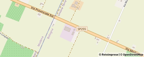 Mappa Sant'Agata Bolognese