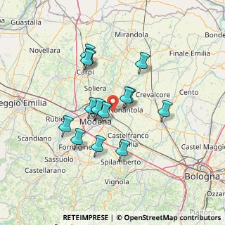 Mappa SP 2, 41122 Navicello , Italia (11.64)