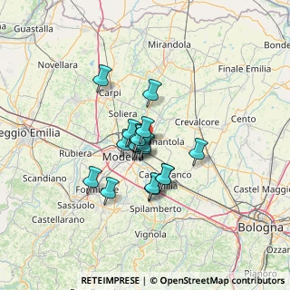 Mappa SP 2, 41122 Navicello , Italia (8.97611)