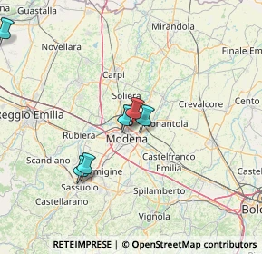 Mappa Via Jugoslavia, 41122 Modena MO, Italia (60.93647)