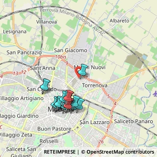 Mappa Viale del Mercato, 41122 Modena MO, Italia (1.91211)
