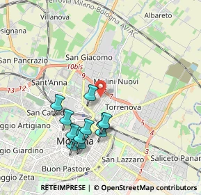 Mappa Viale del Mercato, 41122 Modena MO, Italia (1.91)
