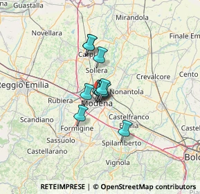 Mappa Viale del Mercato, 41122 Modena MO, Italia (7.11091)