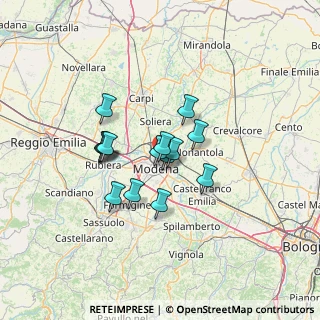 Mappa Viale del Mercato, 41122 Modena MO, Italia (9.66)