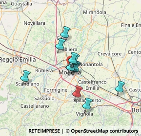 Mappa Via Gian Battista Bodoni, 41122 Modena MO, Italia (10.46727)