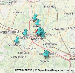 Mappa Via Gian Battista Bodoni, 41122 Modena MO, Italia (8.95364)