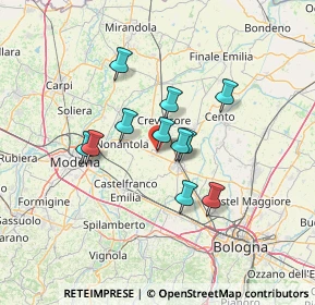 Mappa Via Marzabotto, 40019 Sant'Agata bolognese BO, Italia (10.38)