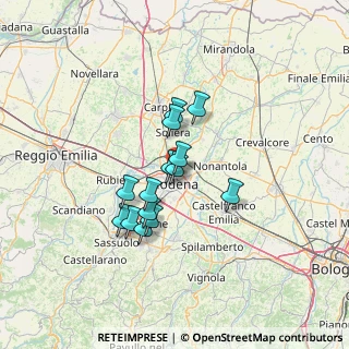 Mappa Via Canaletto Sud, 41122 Modena MO, Italia (10.15857)