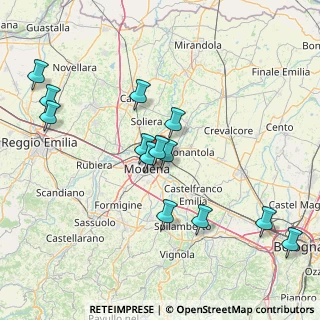 Mappa Via Argentina, 41122 Modena MO, Italia (16.25154)