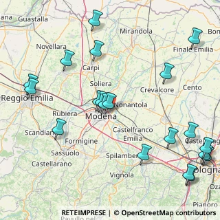 Mappa Via Argentina, 41122 Modena MO, Italia (21.7955)