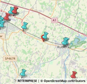 Mappa Via Franz Kafka, 42122 Bagno RE, Italia (7.02176)