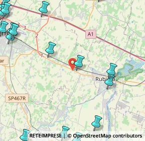 Mappa Via Franz Kafka, 42122 Bagno RE, Italia (7.34)