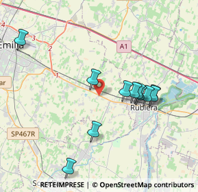 Mappa Via Franz Kafka, 42122 Bagno RE, Italia (3.77727)