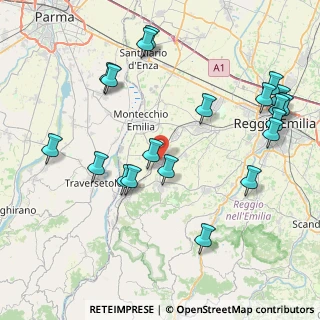 Mappa Via Giacomo Matteotti, 42021 Bibbiano RE, Italia (9.633)