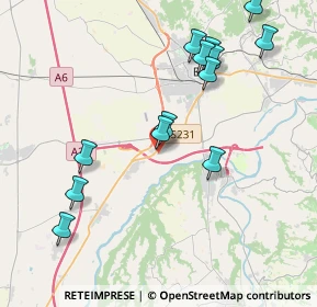 Mappa Via Divisione Cuneense, 12062 Cherasco CN, Italia (4.31)