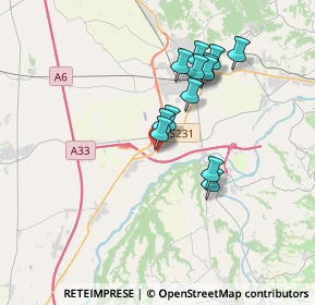 Mappa Via Divisione Cuneense, 12062 Cherasco CN, Italia (3.02462)