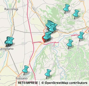 Mappa Via Divisione Cuneense, 12062 Cherasco CN, Italia (8.397)