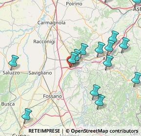 Mappa Via Divisione Cuneense, 12062 Cherasco CN, Italia (19.91467)