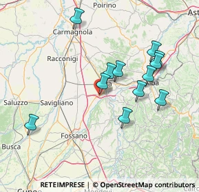 Mappa Via Divisione Cuneense, 12062 Cherasco CN, Italia (14.46583)