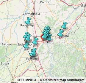 Mappa Via Divisione Cuneense, 12062 Cherasco CN, Italia (8.743)