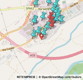 Mappa Via Divisione Cuneense, 12062 Cherasco CN, Italia (0.4885)