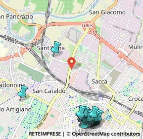 Mappa Via Cesare Balbo, 41122 Modena MO, Italia (1.571)