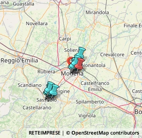 Mappa Via Cesare Balbo, 41122 Modena MO, Italia (9.20923)