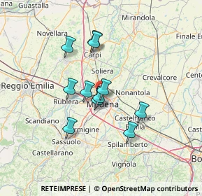 Mappa Via Cesare Balbo, 41122 Modena MO, Italia (10.72)