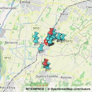 Mappa Via Don Pasquino Borghi, 42021 Bibbiano RE, Italia (0.94)